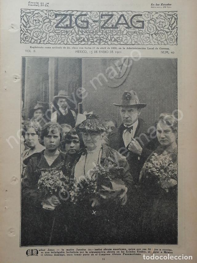 Collezionismo di affissi: AFICHE ANTIGUO. 1920 LA MADRE JUANITA EN MEXICO (Mary Harris)