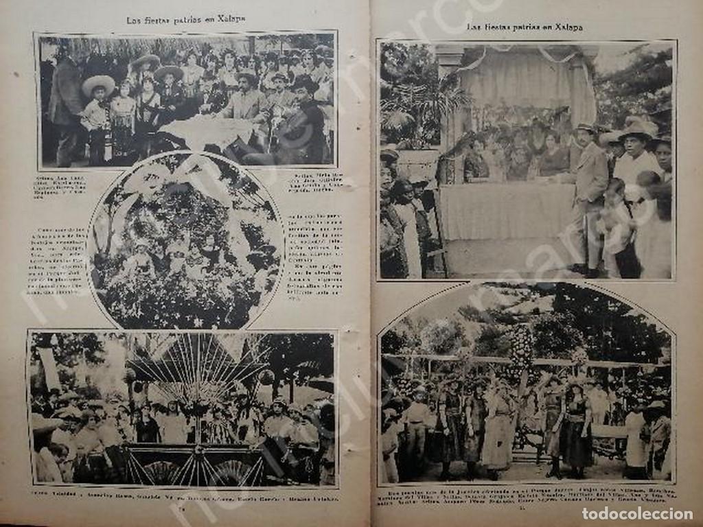 Sammeln von Plakaten: AFICHE ANTIGUO. 1920 FIESTAS PATRIAS EN XALAPA VER.