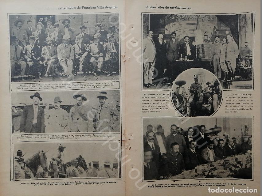 Sammeln von Plakaten: AFICHE ANTIGUO. 1920 RENDICION DE PANCHO VILLA