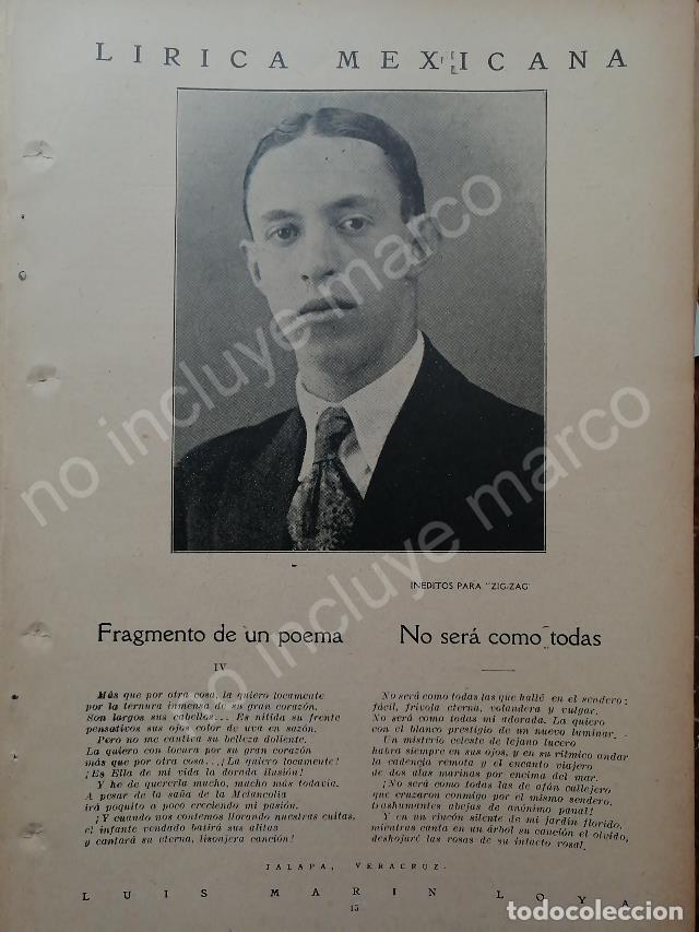 Sammeln von Plakaten: AFICHE ANTIGUO 1922 LUIS MARIN LOYA