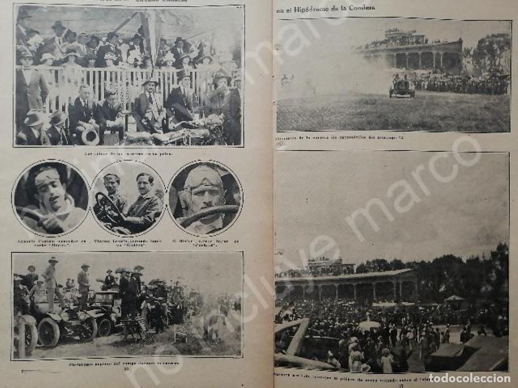 Sammeln von Plakaten: AFICHE ANTIGUO 1920 CARRERAS DE AUTOS EN LA CONDESA /RARO