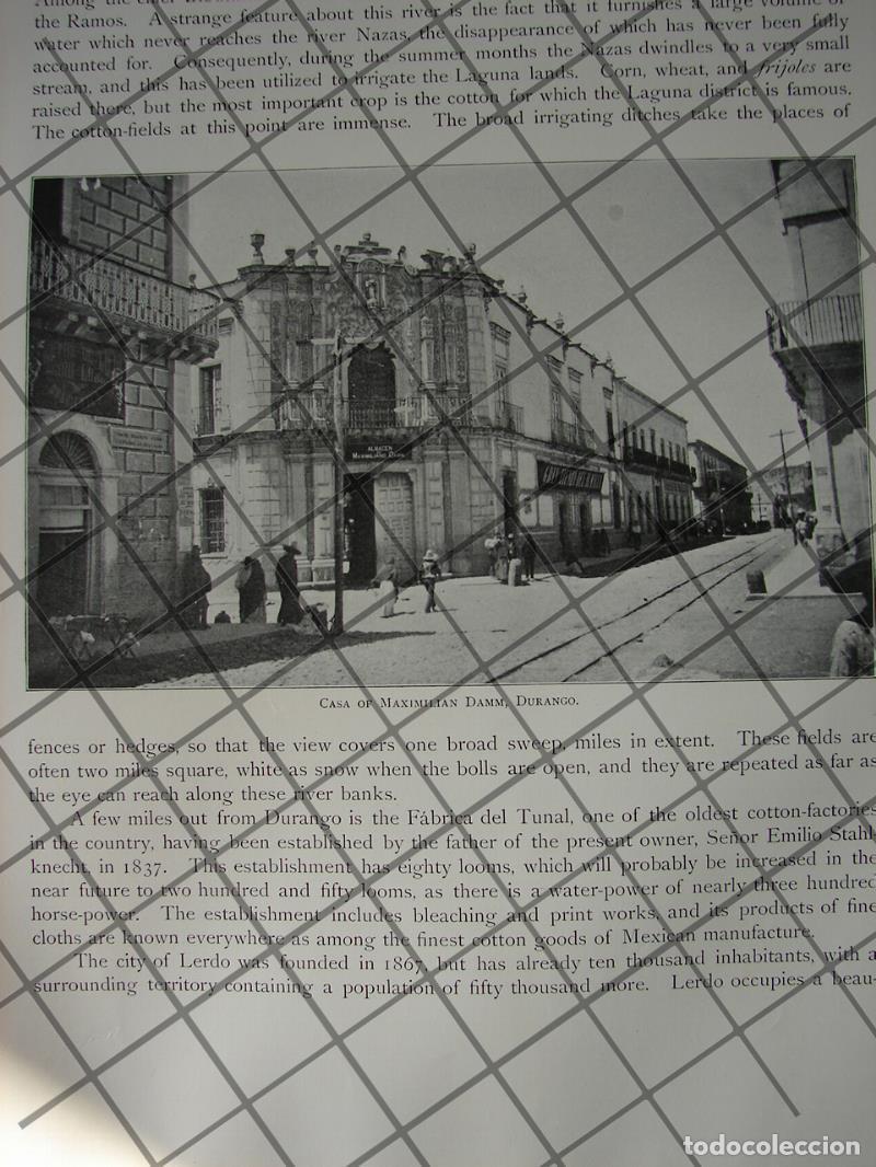 Sammeln von Plakaten: PORTADA ANTIGUA ORIGINAL 1897 ALAMEDA DE CDMX, POR: DE JOSE MARIA VILLASANA