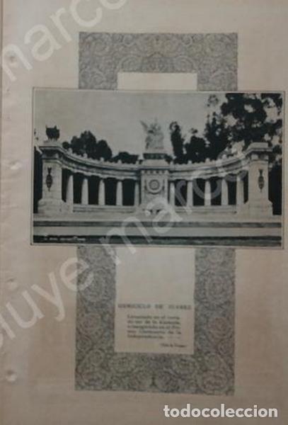 Sammeln von Plakaten: AFICHE ANTIGUO 1920 EL HEMICICLO A JUAREZ