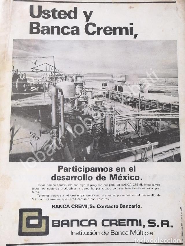 Sammeln von Plakaten: CARTEL ANTIGUO ORIGINAL DE BANCO. BANCA CREMI S.A 1978 /200