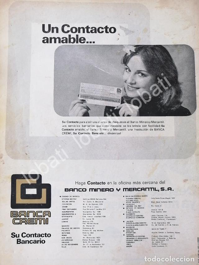 Sammeln von Plakaten: CARTEL ANTIGUO ORIGINAL DE BANCO. BANCA CREMI S.A 1978 /199