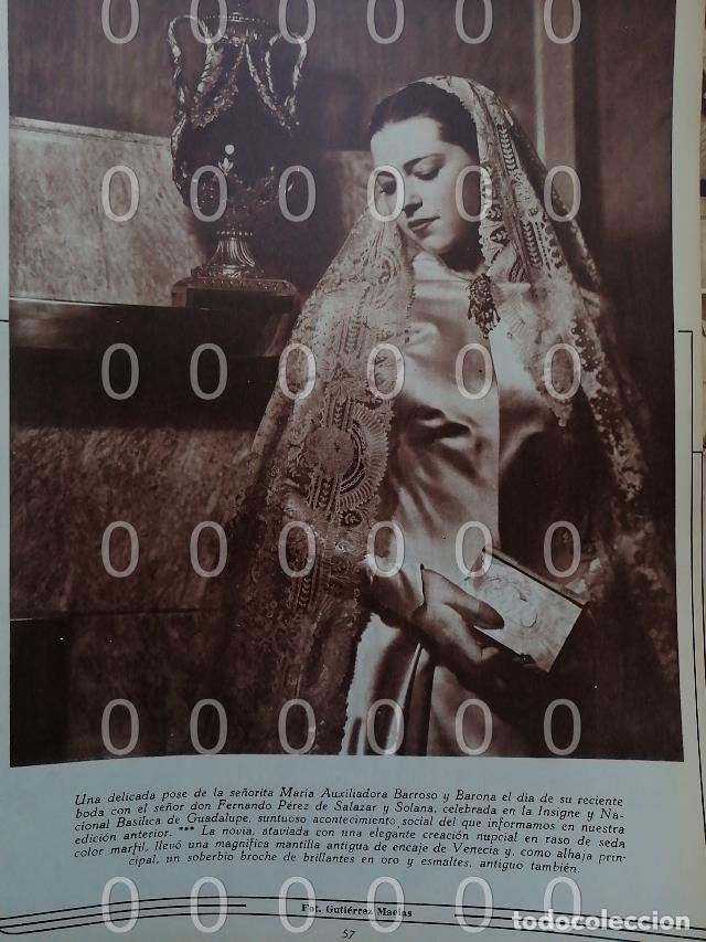 Sammeln von Plakaten: AFICHE ANTIGUO 1951 BODA DE MARIA AUXILIADORA BARROSO Y BARONA