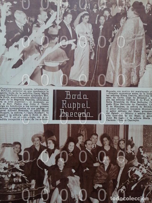 Sammeln von Plakaten: AFICHE ANTIGUO 1951 BODA BRECEDA RUPPEL /ASM