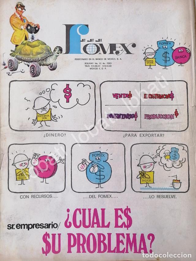 Sammeln von Plakaten: CARTEL ANTIGUO ORIGINAL DE FOMEX Y EL BANCO DE MEXICO 1972 /203