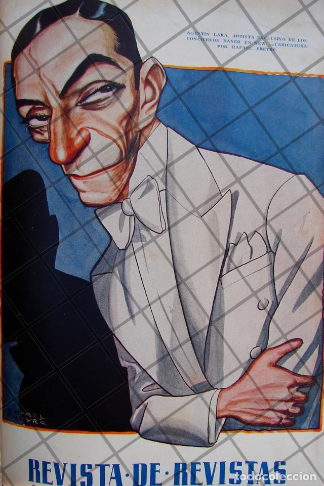 Poster collecting: PORTADA ANTIGUA 1939 AGUSTIN LARA, POR: RAFAEL FREYRE