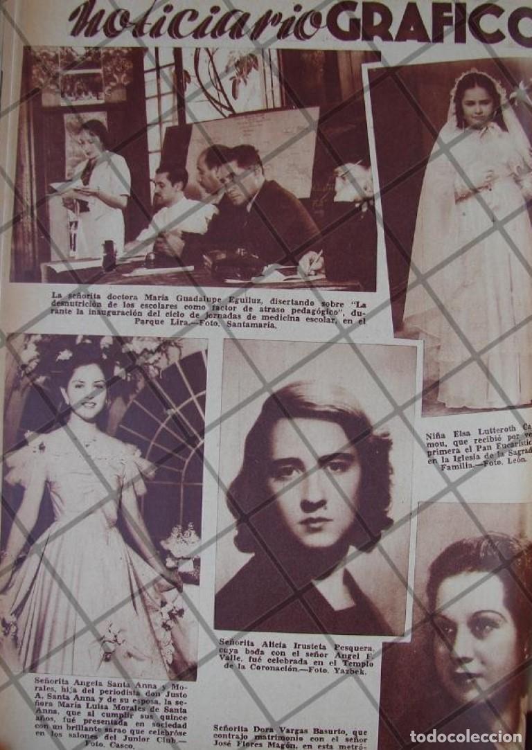 Poster collecting: AFICHE ANTIGUO 1939 1RA COMUNION ELSA LUTETORH CAMOU Y OTROS