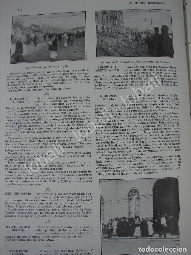 Colecionismo de cartazes: CARTEL ANTIGUO ORIGINAL DE TERREMOTO DE MESSINA, ITALIA 1909