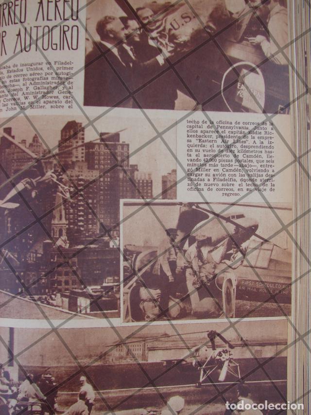 Colecionismo de cartazes: AFICHE ANTIGUO 1939 LOS PRIMEROS HELICOPTEROS (AUTOGIRO)