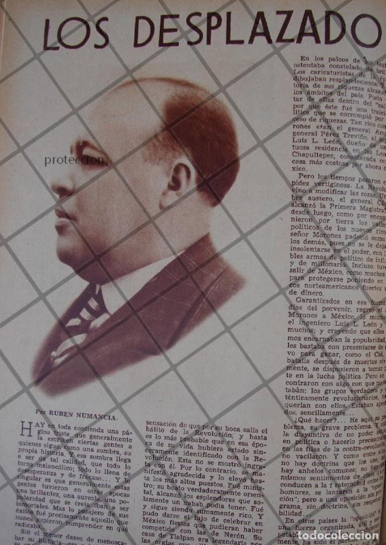 Colecionismo de cartazes: AFICHE ANTIGUO 1939 LUIS NAPOLEON MORONES /Politicos