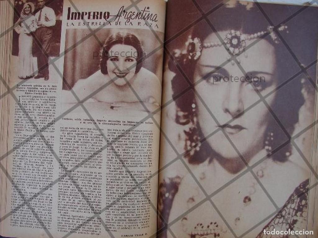 Collezionismo di affissi: AFICHE ANTIGUO 1939 LA ACTRIZ. IMPERIO ARGENTINA