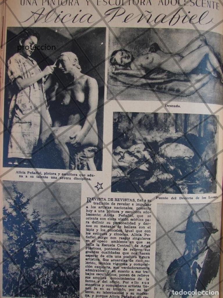 Collezionismo di affissi: AFICHE ANTIGUO 1939 PINTORA. ALICIA PE&Ntilde;AFIEL CERVONI