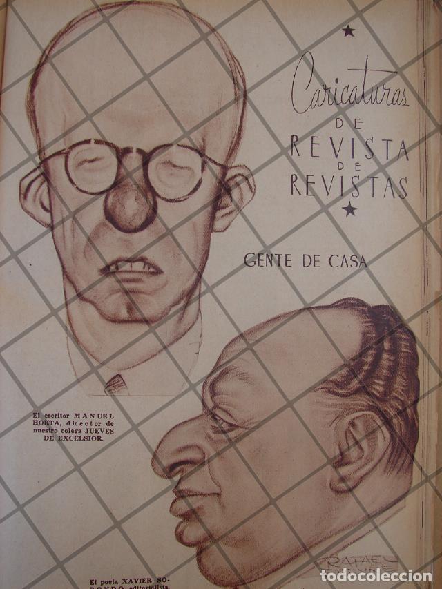 Collezionismo di affissi: CARICATIRA ANTIGUA. 1939 XAVIER SORONDO Y MANUEL ORTA