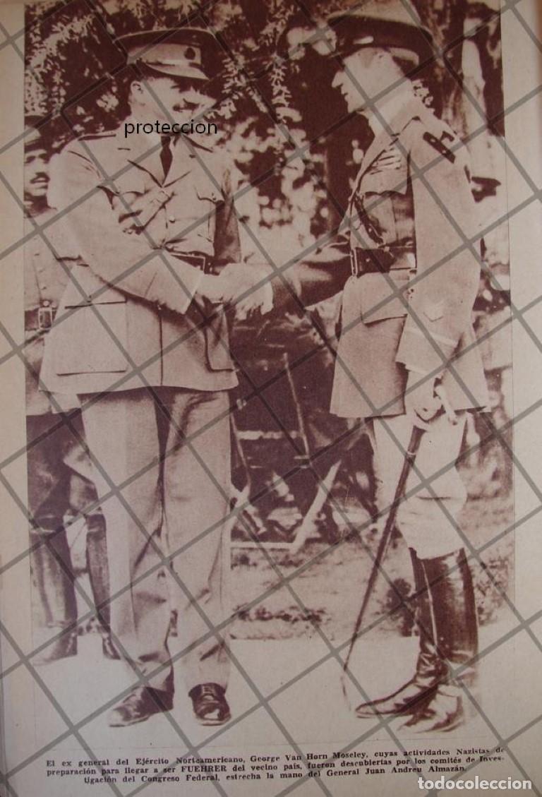 Collezionismo di affissi: AFICHE ANTIGUO 1939 JUAN ANDREU ALMAZAN Y GEORGE VAN HORN