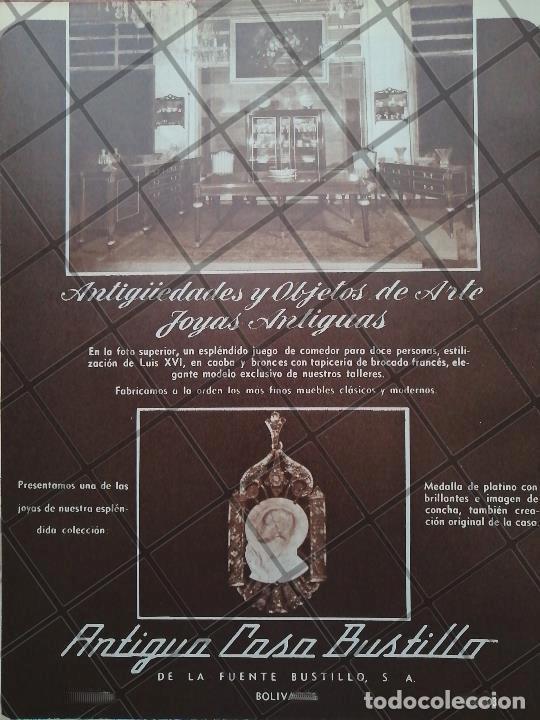 Collezionismo di affissi: CARTEL ANTIGUO TIENDA DE LA FUENTE BUSTILLO 1951 /845