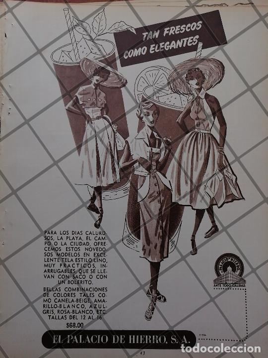 Collectionnisme d'affiches: CARTEL ANTIGUO TIENDA EL PALACIO DE HIERRO 1951 /851