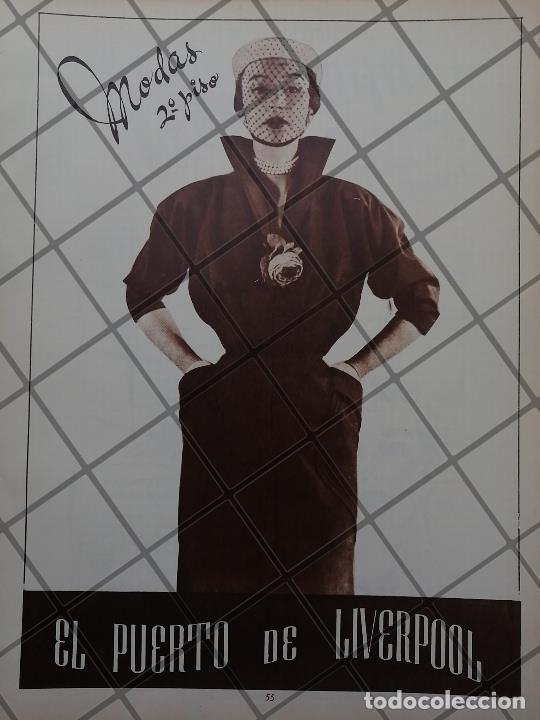 Collectionnisme d'affiches: CARTEL ANTIGUO TIENDA LIVERPOOL 1951 /861