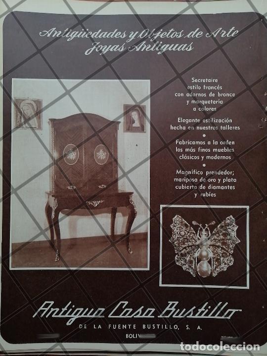 Colecionismo de cartazes: CARTEL ANTIGUO TIENDA DE LA FUENTE BUSTILLO 1951/866