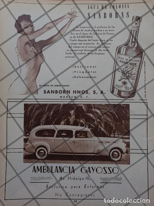 Colecionismo de cartazes: CARTEL ANTIGUO AMBULANCIAS GAYOSSO Y OTROS 1951/867