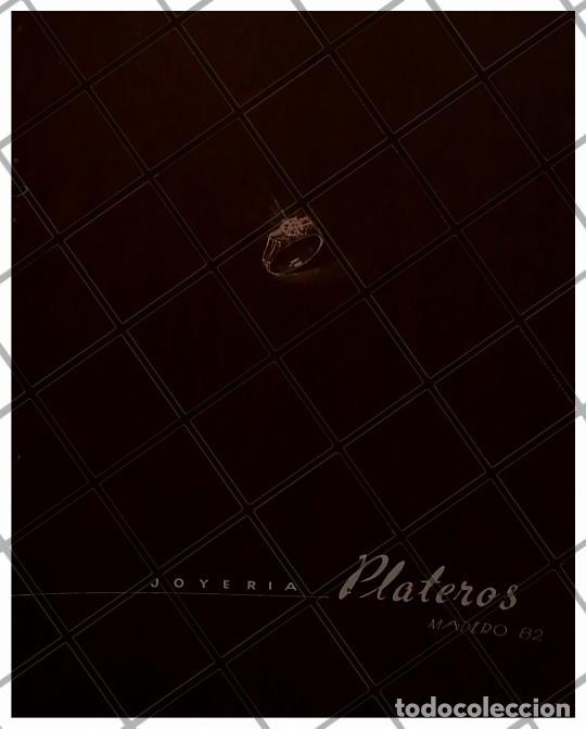 Colecionismo de cartazes: CARTEL ANTIGUO JOYERIA PLATEROS 1951 /876