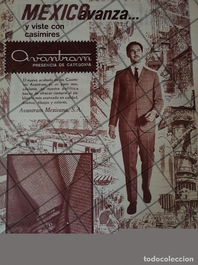 Collectionnisme d'affiches: CARTEL RETRO ORIGINAL. AVANTRAM MEXICANA S.A 1960s /906