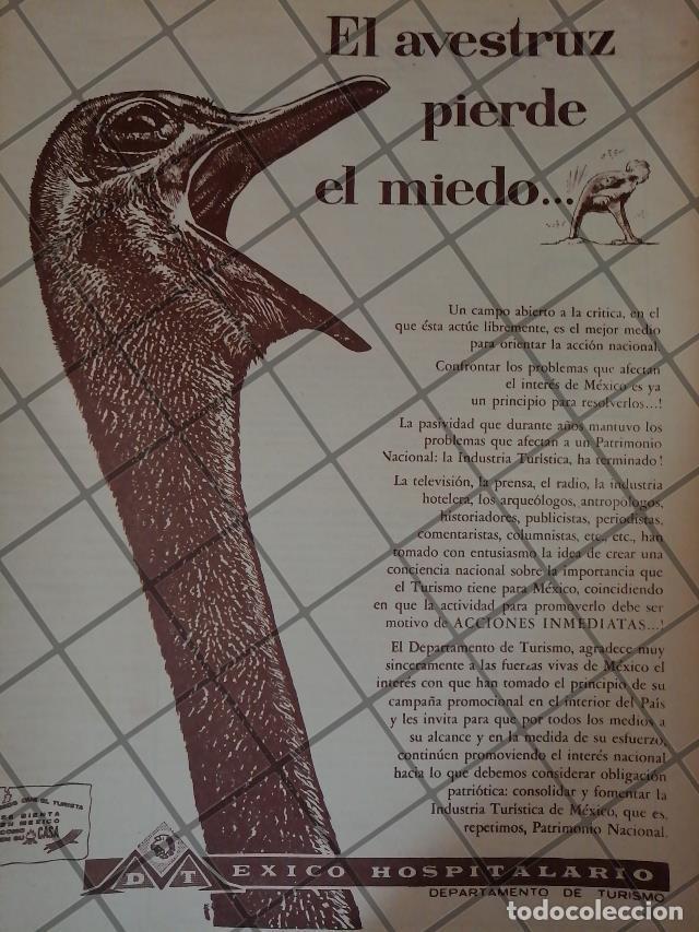 Sammeln von Plakaten: AFICHE RETRO SECRETARIA DE TURISMO 1960s