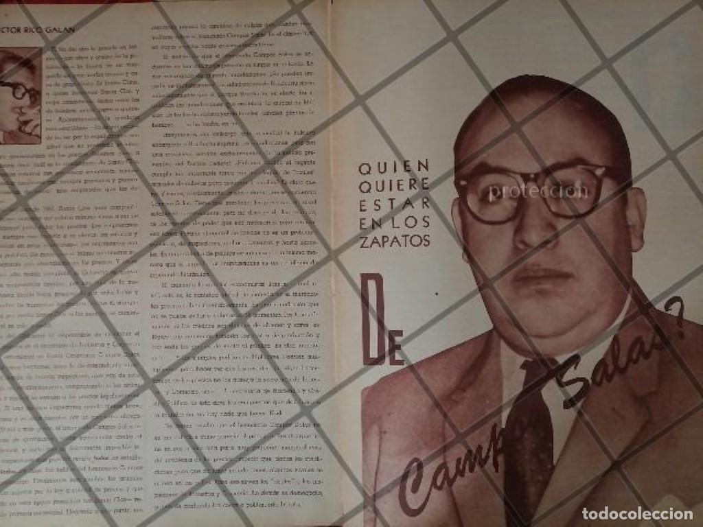 Sammeln von Plakaten: AFICHE ANTIGUO. OCTAVIANO CAMPOS SALAS 1965 /POLITICOS