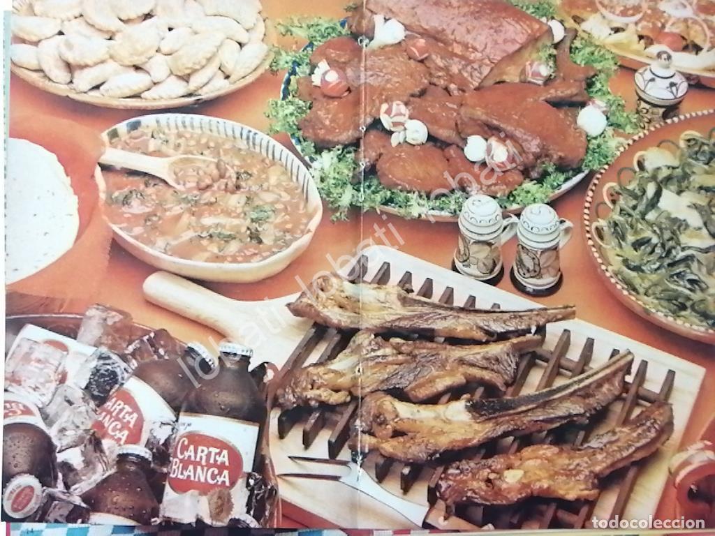 Poster collecting: CARTEL ANTIGUO ORIGINAL DE AFICHE PROMOCIONAL CERVEZA CARTA BLANCA QUITAPON 1969 /176