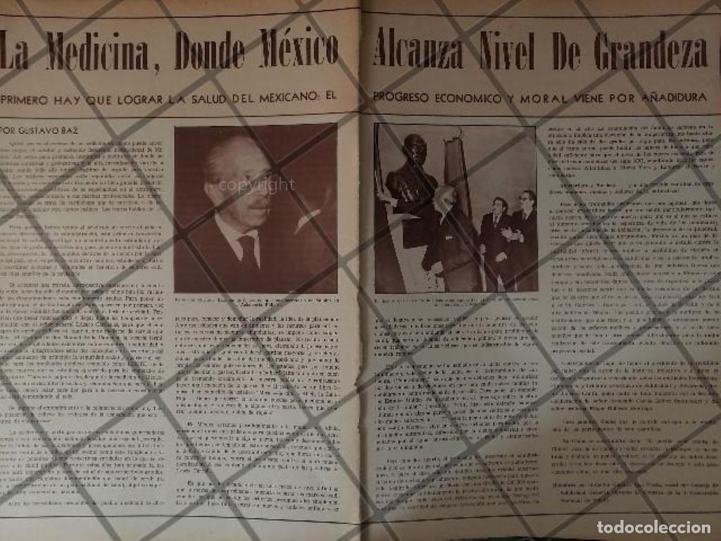 Sammeln von Plakaten: AFICHE RETRO ORIGINAL. HOMENAJE AL DR. GUSTAVO BAZ 1964