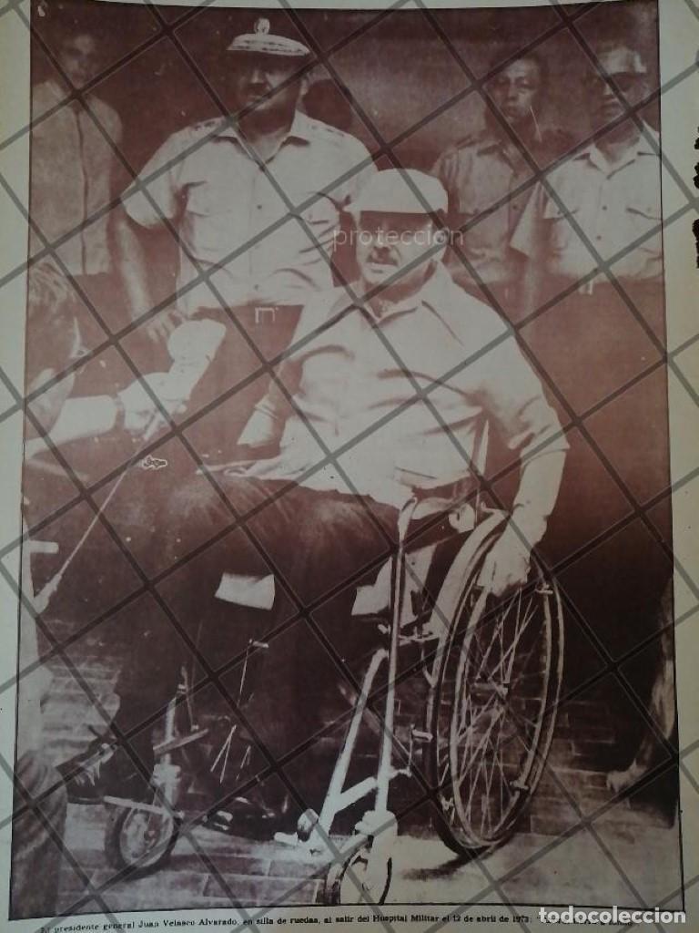 Sammeln von Plakaten: AFICHE RETRO ORIGINAL. GENERAL. JUAN VELASCO ALVARADO 1973