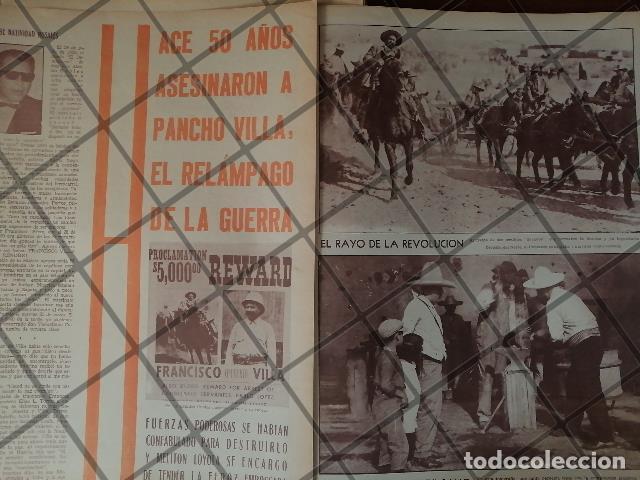 Sammeln von Plakaten: AFICHE RETRO ORIGINAL. 50 A&Ntilde;OS DE LA MUERTE DE PANCHO VILLA 1973