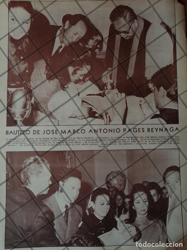 Poster collecting: AFICHE RETRO. BAUTIZO DE JOSE MARCO PAGES REYNAGA 1970s