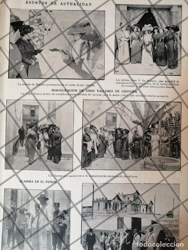 Poster collecting: AFICHE ANTIGUO ESPOSA DE MADERO, SARA PEREZ ROMERO 1912