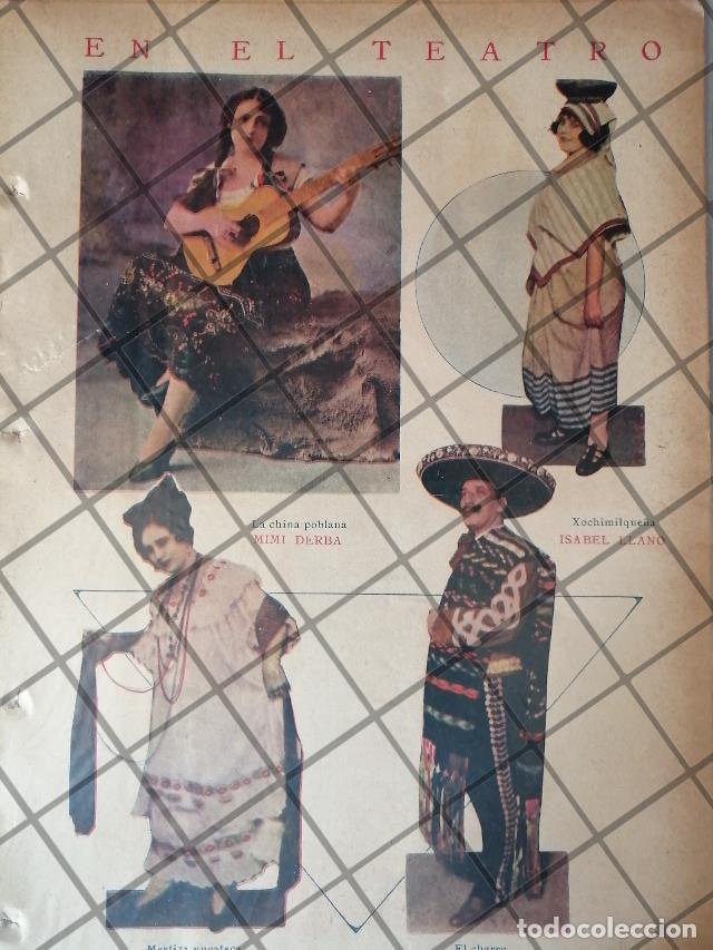 Poster collecting: AFICHE ANTIGUO ORIGINAL. MIMI DERBA, ENRIQUETA PEREZ Y OTROS 1920