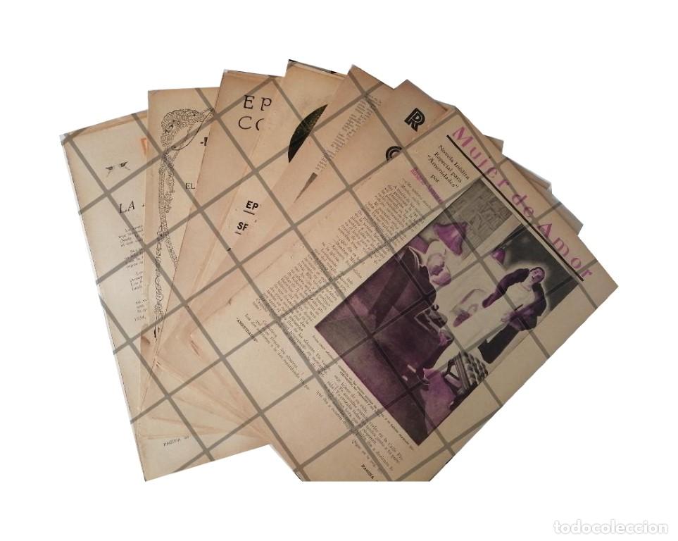 Poster collecting: LOTE DE 37 AFICHES INEDITOS DE ROSARIO SANSORES 1930s
