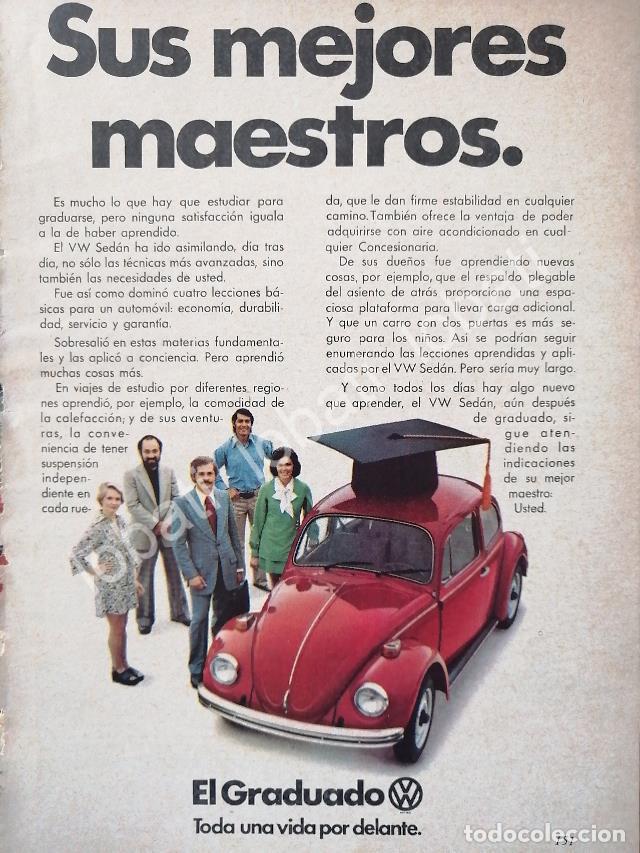 Poster collecting: CARTEL ANTIGUO ORIGINAL DE BUJIAS CHAMPION Y AUTOS VOLKSWAGEN VOCHO 1969 /674