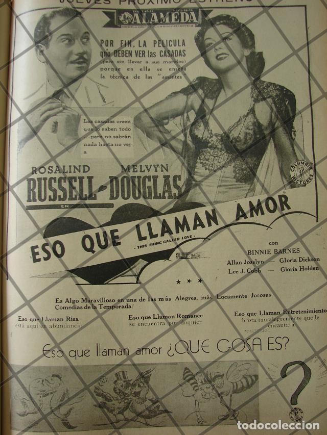 Poster collecting: CARTEL ANTIGUO ORIGINAL PELICULA. LO QUE LLAMAN AMOR / 145