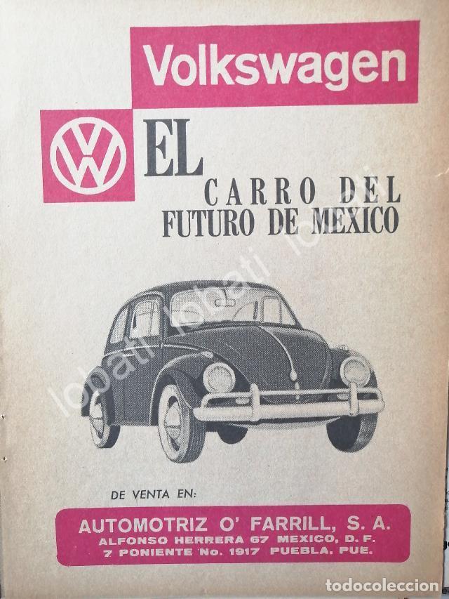 Poster collecting: CARTEL ANTIGUO ORIGINAL DE AUTOS VOLKSWAGEN VOCHO 1965 /682