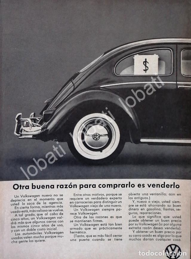 Poster collecting: CARTEL ANTIGUO ORIGINAL DE AUTOS VOLKSWAGEN VOCHO 1971 /687 (T. CHICO)