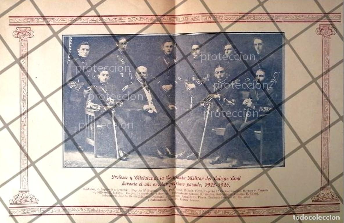 Collectionnisme d'affiches: AFICHE ANTIGUO ORIGINAL. CADETES DEL COLEGIO CIVIL DE MONTERREY 1926