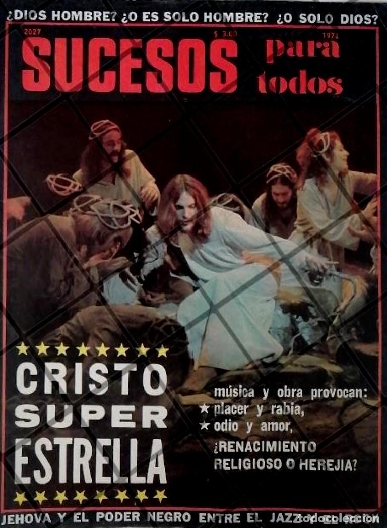 Poster collecting: PORTADA RETRO ORIGINAL. OBRA. JESUCRISTO SUPER ESTRELLA 1972