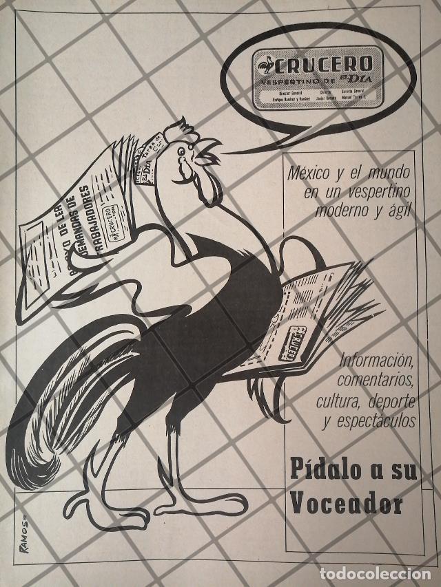 Poster collecting: AFICHE RETRO ORIGINAL. PERIODICO CRUCERO VERSPERTINO 1970 /3