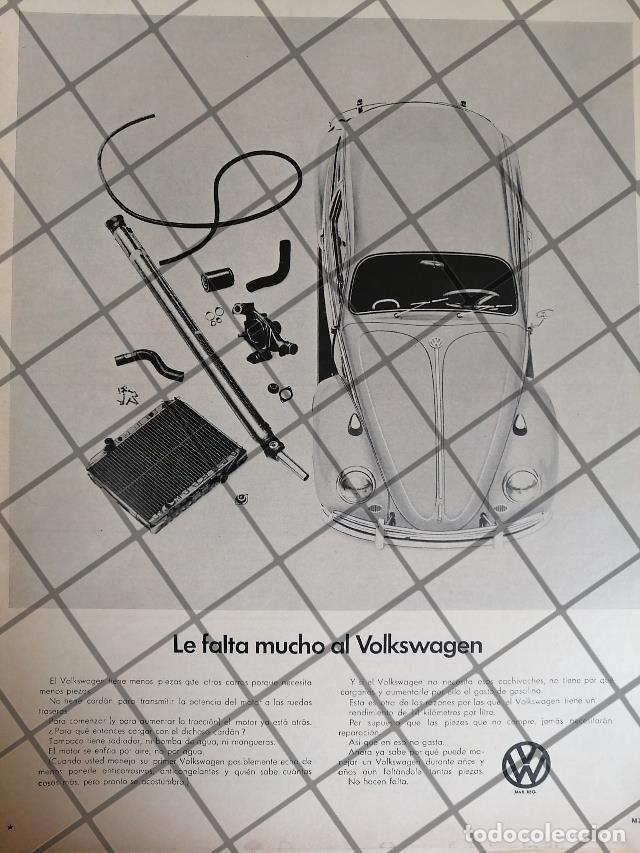 Poster collecting: CARTEL RETRO AUTOS VOLKSWAGEN (VOCHO) 1967 -1083