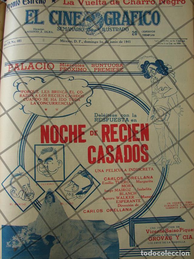 Collectionnisme d'affiches: CARTEL ANTIGUO PALICULA. NOCHE DE RECIEN CASADOS /192