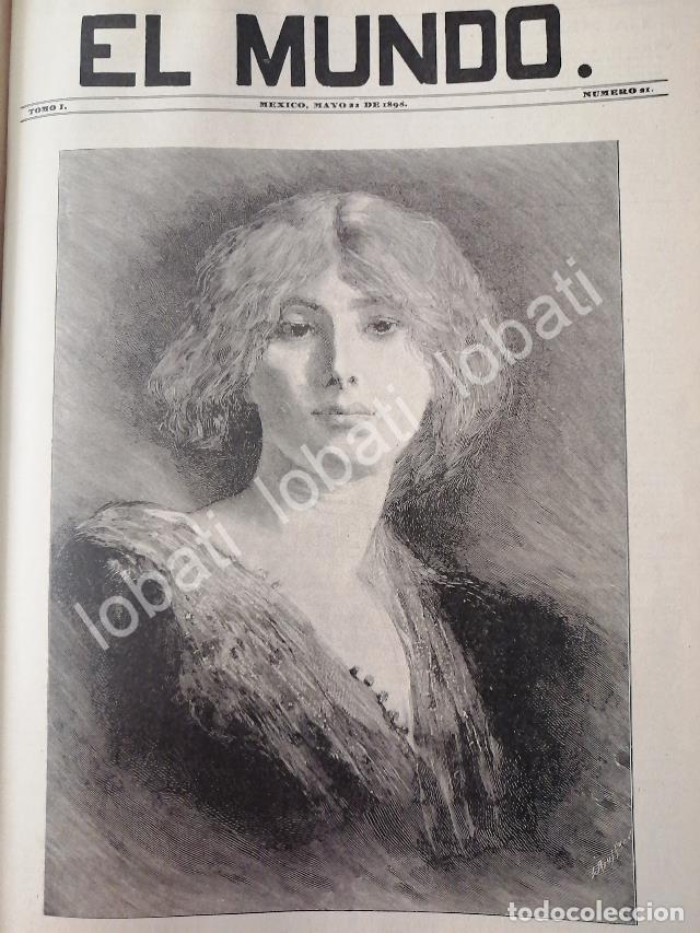 Collectionnisme d'affiches: PORTADA ANTIGUA ORIGINAL 1898 GRABADO DE BENJAMIN CONSTANT / ARTE