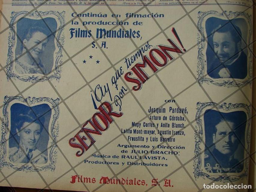 Collectionnisme d'affiches: CARTEL ANTIGUO PROCESO FILMACION PELICULA HAY QUE TIEMPOS SE&Ntilde;OR DON SIMON