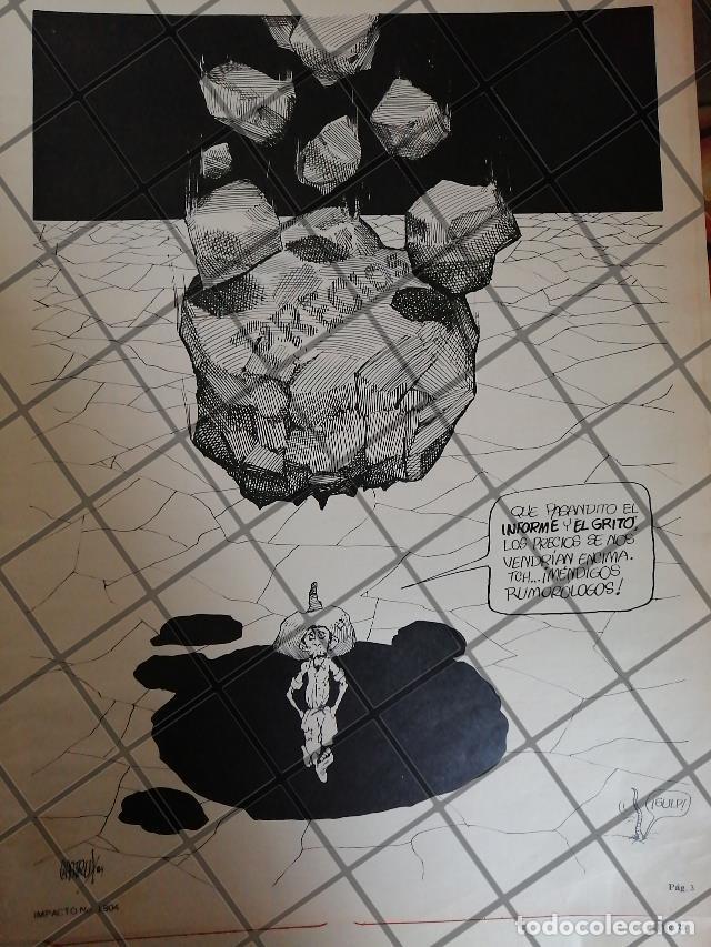 Collectionnisme d'affiches: CARTEL CARICATURA RETRO DE JESUS CASTRUITA 1984 /INFLACION